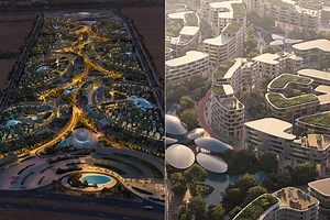 Zaha Hadid Architects’ Khalid Bin Sultan City Previews What a Futuristic Desert Oasis Can Look Like