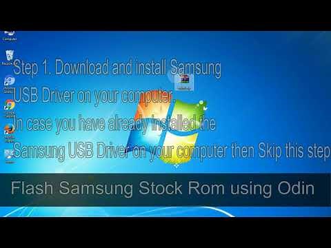How to Samsung Galaxy Tab 10 1 GT P7510 Firmware Update (Fix ROM)