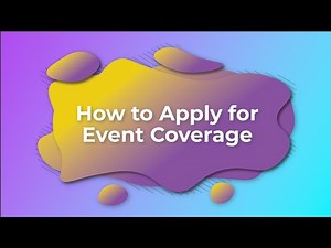 Seraphim - How to Apply for Event Coverage