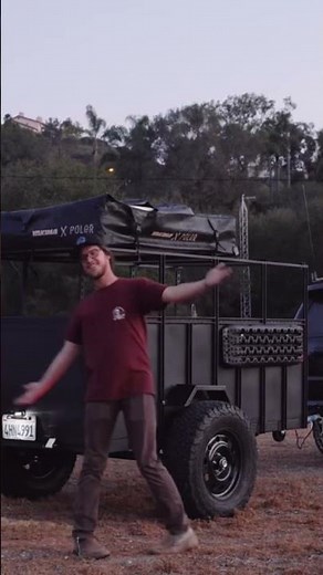 Harbor Freight Overland Trailer - Off road roof top tent trailer - Finally finished!