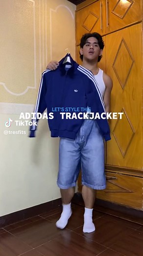 Adidas Track Jacket Outfit Ideas for Men