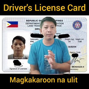 13K views · 348 reactions | Plastic card Driver's License update | MY RIDE PH | Facebook