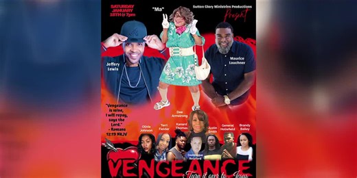 Playwright Jacqueline Sutton ball Vengeance Stage Play