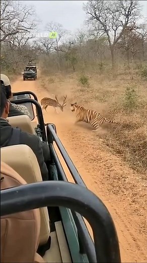 Why Tiger Never Attacks the Strong Deer 😱