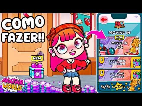 HOW TO COMPLETE ALL MISSIONS AND EARN LOTS OF FREE COINS IN AVATAR WORLD!!