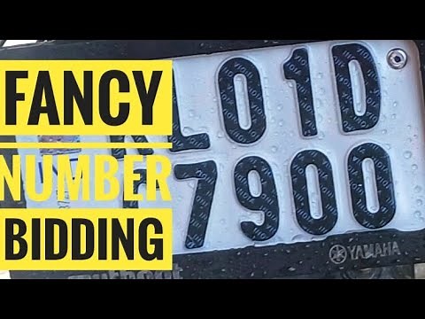 Fancy Number Bidding Process #automobile #bidding #rto #kerala #fancynumber #fancynumbers