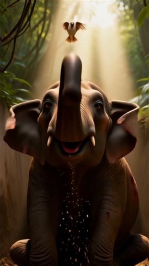 ek chhoti chidiya Ne ki hathi ki madad