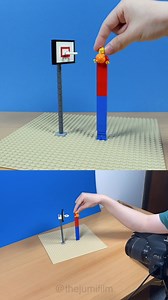 2.4M views · 11K reactions | Needed some help to reach the goal #lego #basketball | TheJumiFilm | Facebook