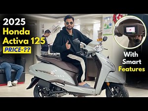 2025 New Honda Activa 125 With Smart Features And TFT Color Display!