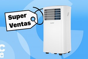 El aire acondicionado portátil más vendido en Amazon no necesita instalación y es de bajo consumo