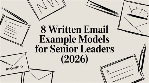 8 Written Email Example Models for Senior Leaders (2026)