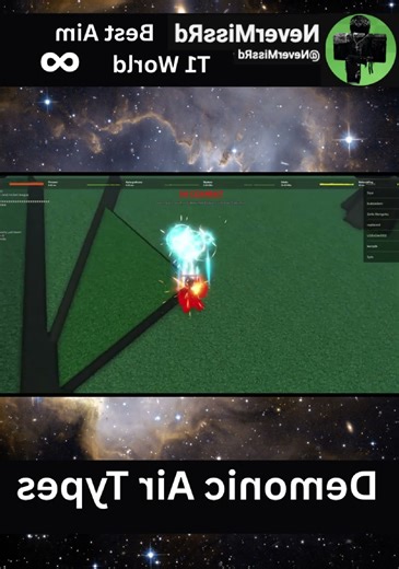 Air type demon 5-0s Unknowns with lock script (m1 starters) #aim #roblox #akaza #robloxedit