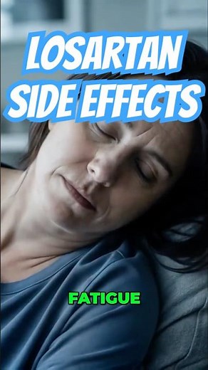💊Losartan Side Effects You Should Know!