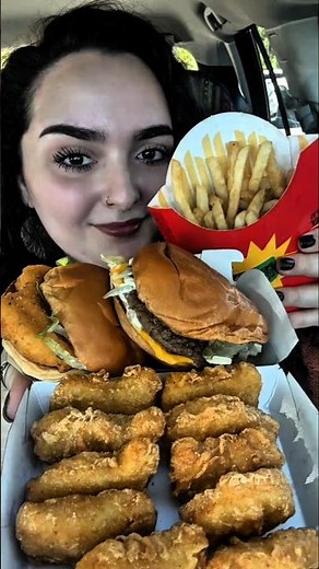 McDonald's ASMR Mukbang 🍔🍟 | Big Burger, McCrispy & Chicken Nuggets | Eating Sounds#food #mukbang
