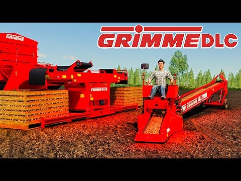 Official Grimme PACK DLC in use | Farming Simulator 19