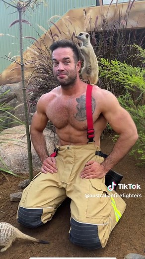 2025 Australian Firefighters Calendar: Hot Men, Animals, and Muscle Tattoos