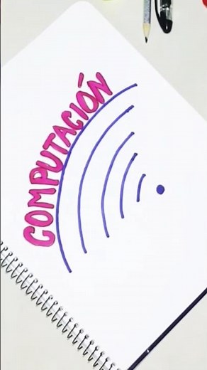 Portada de Computación para cuaderno / Carátulas escolares / Portadas cuadernos