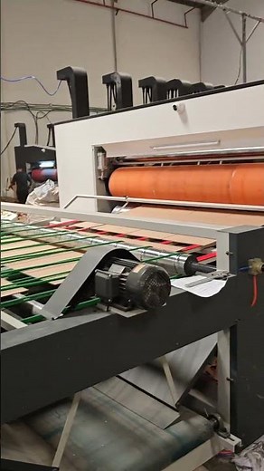 📦 High-Speed Flexo Printing Slotting Machine for Corrugated Carton Box Production