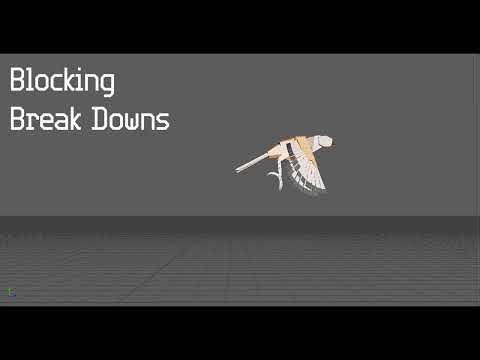 Creature Animation Study | Bird Takeoff (Process Video)