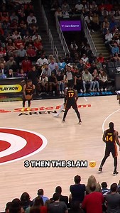 525K views · 3.6K reactions | Onyeka Okongwu knocks down the 3 then SLAMS IT home off the quick steal to extend the Hawks lead!  | NBA | Facebook