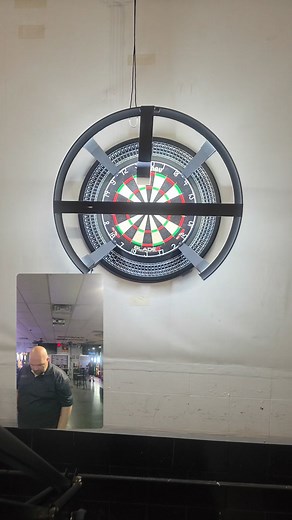 5.8K views · 53 reactions | Darts Trick Shot - #TapeGate - #darts #bullseye #hattrick #trickshots | Purple Punch Productions | Facebook