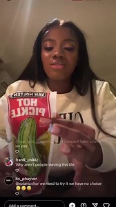 290K views · 4.3K reactions | Why did Pere and Sammie do their face like that  While live yesterday Angel got the guys to try hot pickles | RealityTving | Facebook