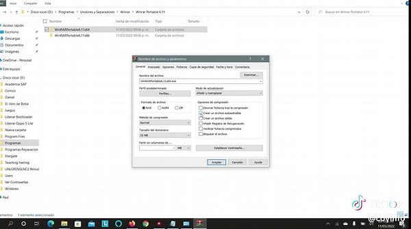Cómo crear un archivo ejecutable o autoextraíble con WinRAR #WinRAR #archivo #ejecutable #autoextraíble #cómo #tutorial