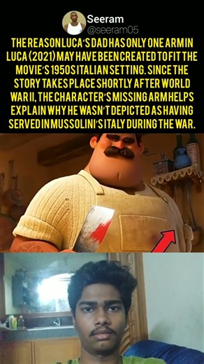 Why Does Luca’s Dad Have Only One Arm?