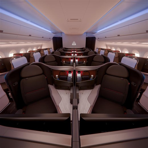 A first look at Delta Air Lines' new cabin interiors. What to expect.