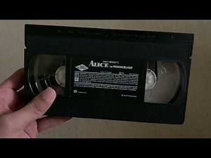 Alice In Wonderland 1991 VHS