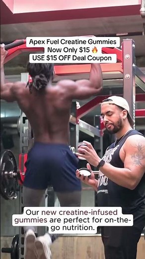 Boost your fitness with 120 gummies for $15! #gym #fitness