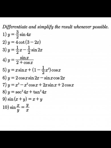 Derivative of Trigonometric Functions #gtrmathtutorial #arjayensenado #derivatives #trigonometricfunction