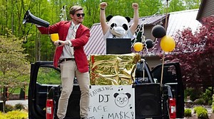 After coronavirus cancels their prom, their community brings the prom to them