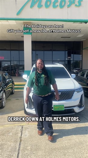 Is a car on your wishlist this holiday season? Holmes Motors has one for you! Come see us in D’Iberville, MS! #holmesmotors #holidays #biloxi #neworleans #mobile