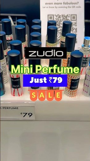 Zudio Perfume: Just ₹79 for a Sweet Scent | zudio | #shorts #zudio #mini #perfume