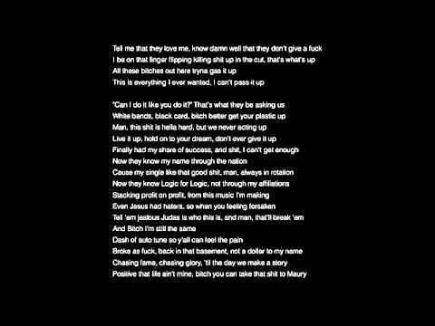 Logic Underpressure Lyrics HD