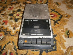 National Panasonic RQ 2739 Portable Cassette Tape Recorder