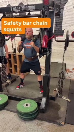 Safety Bar Chain Squats: Build Massive Legs & Explosive Strength | Matt Wenning