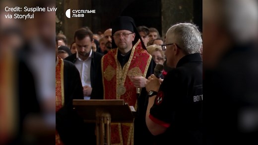 14K views · 617 reactions | A MOTHER'S SONG: In this video taken by news outlet Suspilne, a Ukrainian mother is seen singing a final lullaby for her son's funeral after he was killed by mortar fire. Read more: https://bit.ly/3zPzcLv | WFLA News Channel 8 | Facebook