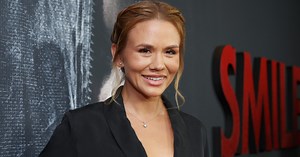 Once imitating tennis players as a child, Dóra Kiss now appears in the world's number-one horror film