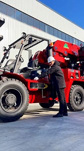 Forklift tail crane #crane #construction #machinery #forklift #China | Crane Manufacturer