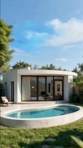 Modern Mini Villa With a Private Pool — This Is Pure Relaxation! 🏡✨ #relax #homedesign #home #ideas