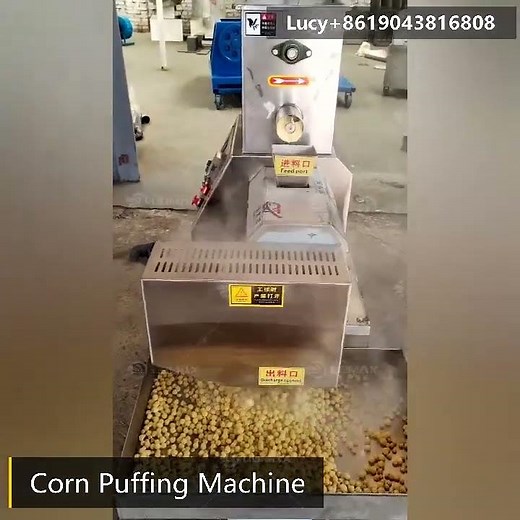 Multi-functional Snack Food Extruder Machine Rice Puffing Machine Corn Puffing Machine
