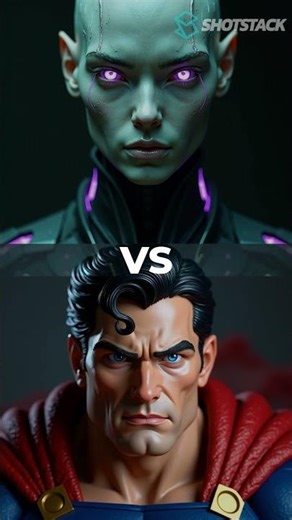 AI Superman, from dc comics VS...