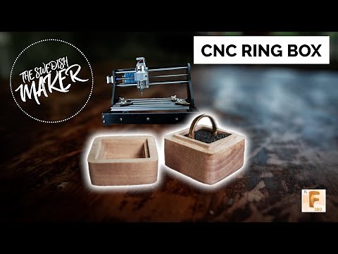 DIY Ring Box Using a CNC - 3018 Pro