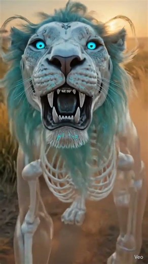 x-ray scratch of lion 🦁