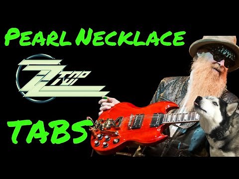ZZ Top Pearl Necklace Fingerstyle Guitar TABS!!!