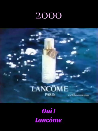 Publicité de 2000 pour le parfum Oui ! de Lancôme. #Pub #PubTV #Années2000 #2000 #Lancôme #Oui!