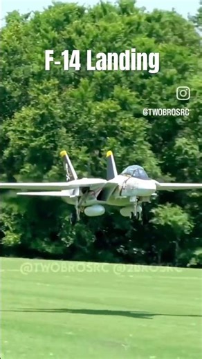 F-14 RC Landing #aviation #military #rcplane #rc #military #rcflying #rcflight #landing #plane #jet