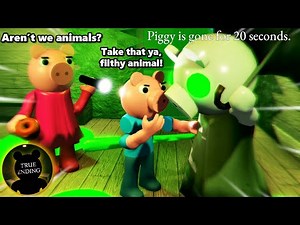 ROBLOX PIGGY INSANE BIOMASS HOUSE "TRUE ENDING"!!